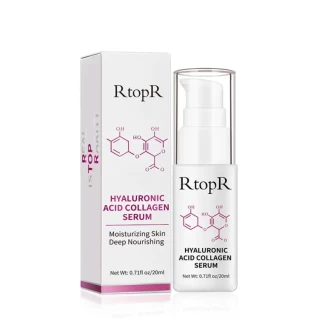 RtopR Hyaluronic Acid Collagen Face Serum Anti Wrinkle Skin Care Essence Face Care Whitening Anti-Aging Facial Serum 20ml