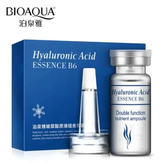 BIOAQUA 10PCs Hyaluronic Moisturizing Liquid Vitamin B6 Ampoule Serum-50g