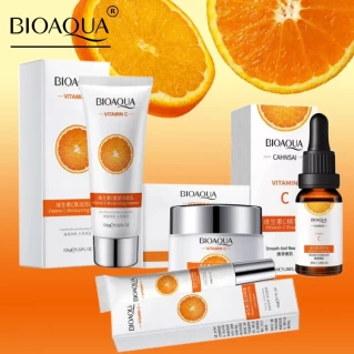 Bioaqua 4 In 1 Cahnsai Vitamin C Moisturizing & Brightening Series