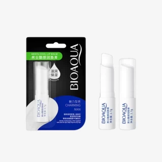 BIOAQUA Charming & Cool Ripping Lip Balm For Men 2.7g