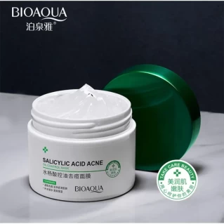 Bioaqua - Whitening Acid Acne Sleeping Mask For Oil Control Skin (120g)