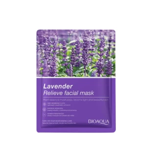 BIOAQUA Lavender Plant Essence Moisturizing Sheet Mask 25g