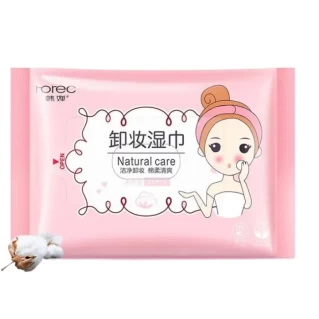 ROREC Makeup Remover Cotton Wipe 25 Pcs WIPES