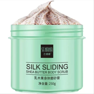 SENANA Silk SLIDING Shea Butter Body Scrub 250g