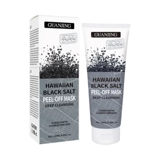 GUANJING Hawaiian Black Salt Gentle Cleansing Organic Peel-OFF Mask-120ml