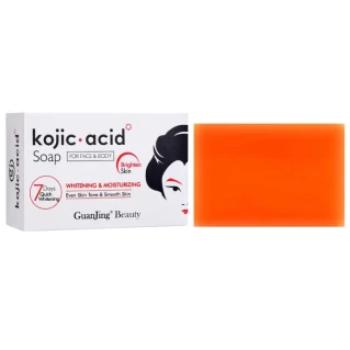 Guanjing Kojic Acid Soap 7 Days Glowing & Moisturizig body Soap 120g