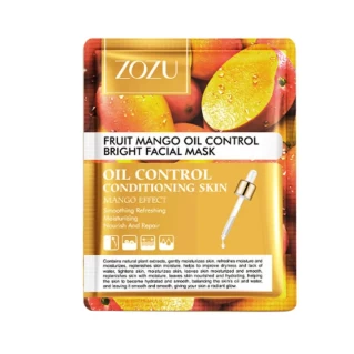 ZOZU Mango Fruit Sheet Mask Anti-Aging Oil-Control Facial Mask