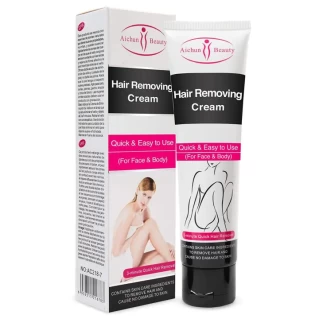 Aichun Beauty Painless Flawless, Smooth & Soothing Hair Removal Cream for Women Men, 100g