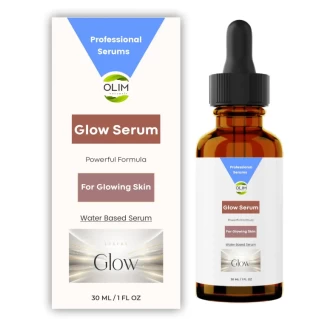 Facial Glow Serum with Vitamin C & Peptides for Anti-Aging, Fine Lines, Wrinkles, and Brightening- 30ml