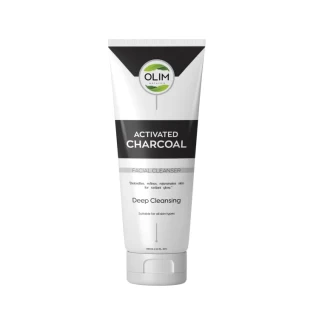 White Glowing Activated Charcoal Face Wash Anti Acne Skin Care Formula