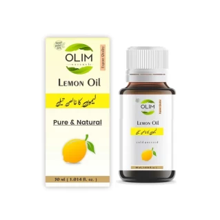 Lemon Essential Oil Pure Edible Cooking Skin Care Massage Hair