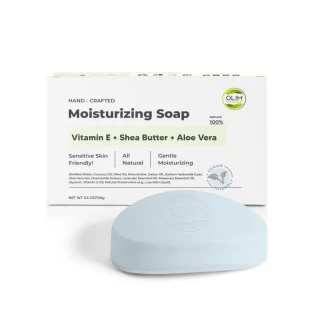 Moisturizing Bliss Herbal Soap Bar - Vitamin E + Shea Butter