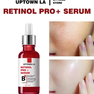 Retinol Face Serum with Vitamin B3. Anti Aging Face Serum for Lines, Wrinkles & Premature Sun Damage to Resurface & Hydrate. Suitable for all skin types