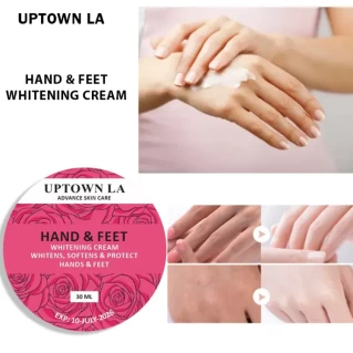 HAND & FEET WHITENING CREAM FOR WHITENS SOFTENS AND PROTECTION OF HAND AND FOOT 30 ml