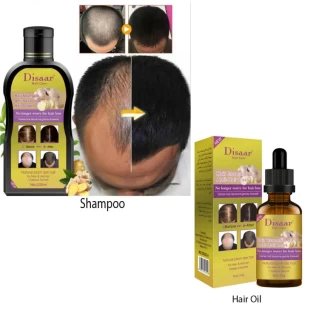 2 In 1 Anti-Hair Loss Shampoo & Hair Growth Essential Oil