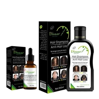 2 In 1 Hair Growth Essential Oil & Anti-Hair Loss Shampoo Growth Hair Shampoo