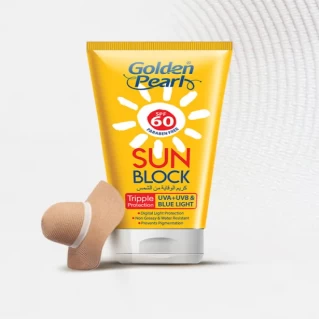 Golden Pearl -Sun Block SPF 60 tube 60 ml